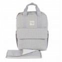 WALKING MOCHILA ILOVE VICHY GRIS