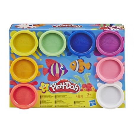 PLAY-DOH PACK 8 BOTES