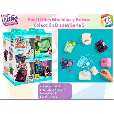 REAL LITTLES MINI MOCHILA O BOLSO DISNEY
