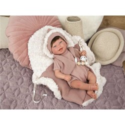 REBORN ARIAS 45 CM GIMENA CON SACO PORTABEBE