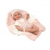 ELEGANCE 35 CM BABYTO ROSA CON MANTA