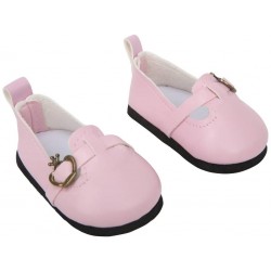 REBORN ZAPATOS ROSA PARA MUÑECOS 45 CM