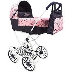 COCHE CAPOTA ELEGANCE 42X72X93 CM CON BOLSO