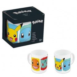 TAZA CERAMICA 325 ML POKEMON FACE