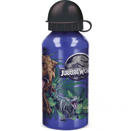 BOTELLA ALUMINIO 400 ML JURASSIC WORLD