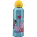 BOTELLA ALUMINIO 530 ML PEPPA PIG CORE
