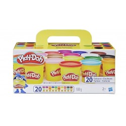 Playdoh Pack Super Color 20 Botes