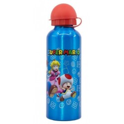 BOTELLA ALUMINIO 530 ML SUPER MARIO