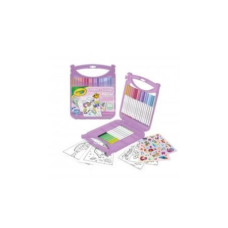 MALETIN ROTULADORES LAV. PASTEL