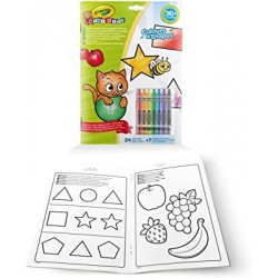 LIBRO COLOREAR FORMAS Y COLORES 7 CERAS