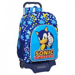 MOCHILA CON CARRO DE RUEDAS SONIC SPEED