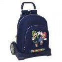 MOCHILA CON CARRO EVOLUTION SUPER MARIO