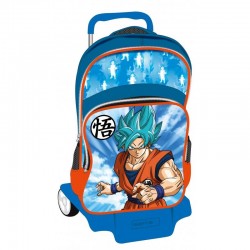MOCHILA CON RUEDAS DRAGON BALL