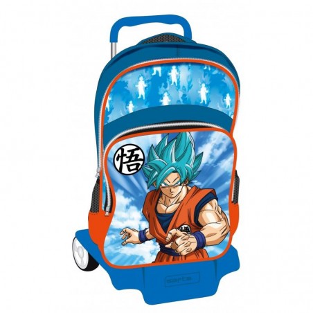 MOCHILA CON RUEDAS DRAGON BALL