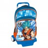 MOCHILA CON RUEDAS DRAGON BALL