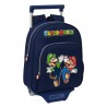 MOCHILA CON CARRO DE RUEDAS SUPER MARIO