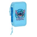 PLUMIER DOBLE PÑO 28 PZAS STITCH