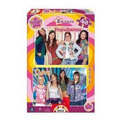 PUZZLE 2 X 48 PATITO FEO