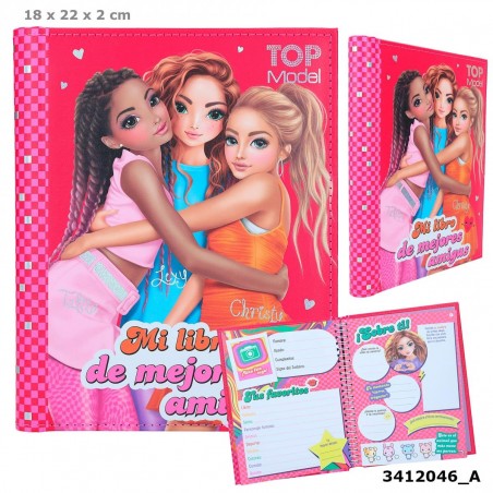 TOP MODEL LIBRO DE MEJORES AMIGAS