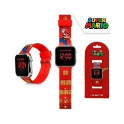 RELOJ LED SUPER MARIO