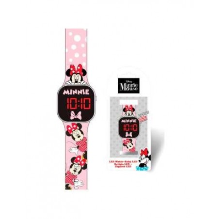 RELOJ LED MINNIE