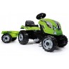 Tractor Farmer XL Verde + Remolque