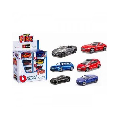 BBURAGO STREET FIRE 1:43 1 UNIDAD