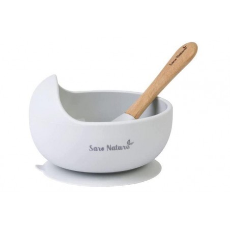 SARO SET DE ALIMENTACION WAVE GRIS CLARO