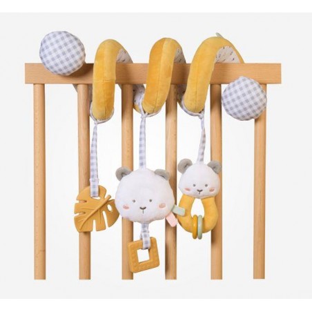 SARO ESPIRAL SONAJERO MOSTAZA