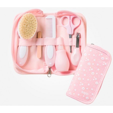 SARO NECESER ASEO PARA BEBE ROSA