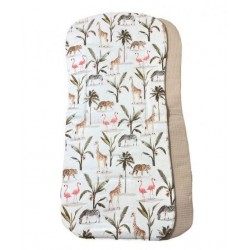 D´PEQUES COLCHONETA CORTA REVERSIBLE SELVA