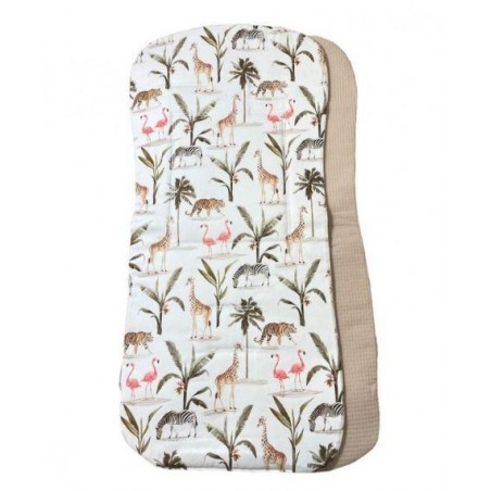 D´PEQUES COLCHONETA CORTA REVERSIBLE SELVA