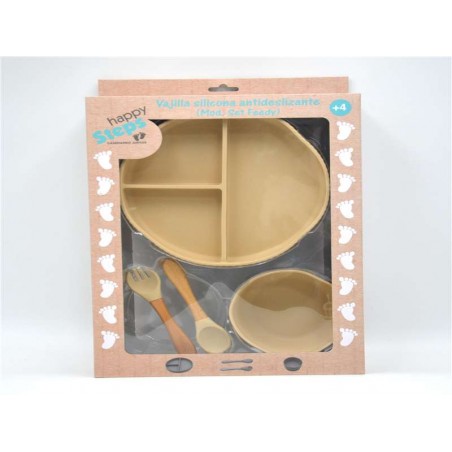 HAPPYSTEPS VAJILLA FEEDY BEIGE