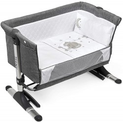 MS MINICUNA TEENY COLECHO GRIS + TEXTIL WISH