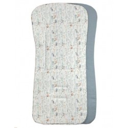 D´PEQUES COLCHONETA CORTA REVERSIBLE Bosque