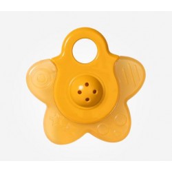 SARO MORDEDOR MOSTAZA  AGUA CON SONAJERO