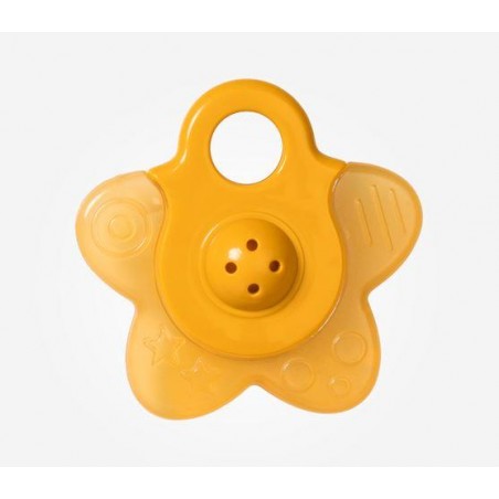 SARO MORDEDOR MOSTAZA  AGUA CON SONAJERO