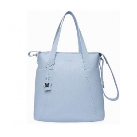 TUCTUC BOLSA PANERA POLIPIEL LOVE AZUL