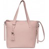 TUCTUC BOLSA PANERA POLIPIEL LOVE PINK