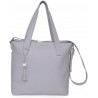 TUCTUC BOLSA PANERA POLIPIEL LOVE GRIS