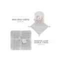 DUFFI DOU DOU + MANTA DOBLE GRIS