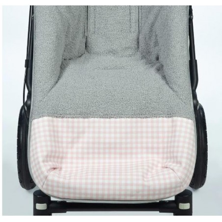 PASITO SACO INVIERNO TOGETHER PINK WHITE