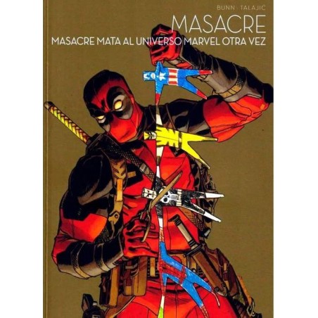 COMIC MASACRE MATA AL UNIVERSO MARVEL OTRA VEZ