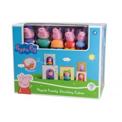 PEPPA PIG: CUBOS APILABLES CON 5 FIGURAS