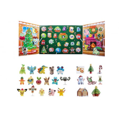 BIZAK POKEMON CALENDARIO MULTIFIGURAS  24PCS