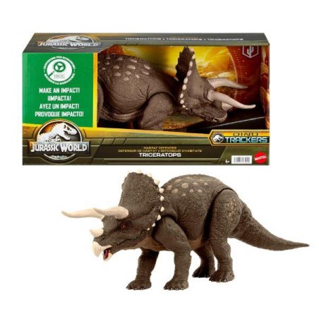 JURASSIC WORLD DEFENSOR TERRESTRE TRICERATOPS