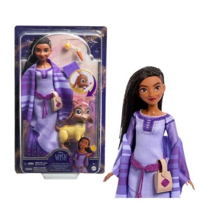 DISNEY WISH ASHA CON ACCESORIOS
