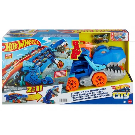 HOT WHEELS CITY CAMION T-REX DEFINITIVO