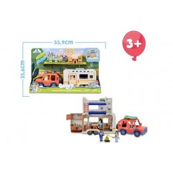BLUEY  SET CRUISER + CAMPERVAN