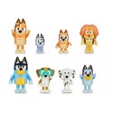 BLUEY  PACK 8 FIGURES